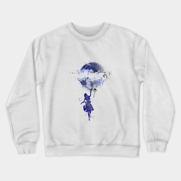 Alice in wonderland Crewneck Sweatshirt by RosaliArt